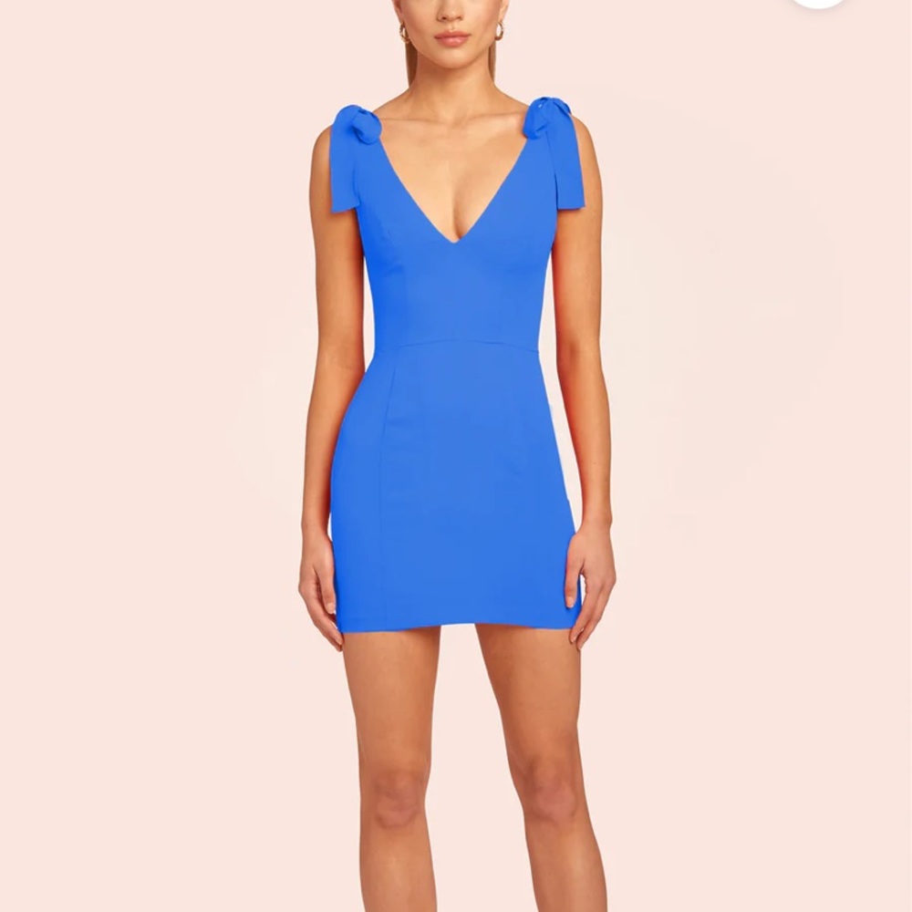 NWT formal mini dress with bow straps